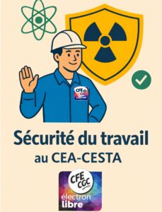 Lire la suite à propos de l’article CSSCT JANVIER 2026 : la section CFE-CGC du Cesta se bat pour un travail sûr, digne et respectueux de chacun